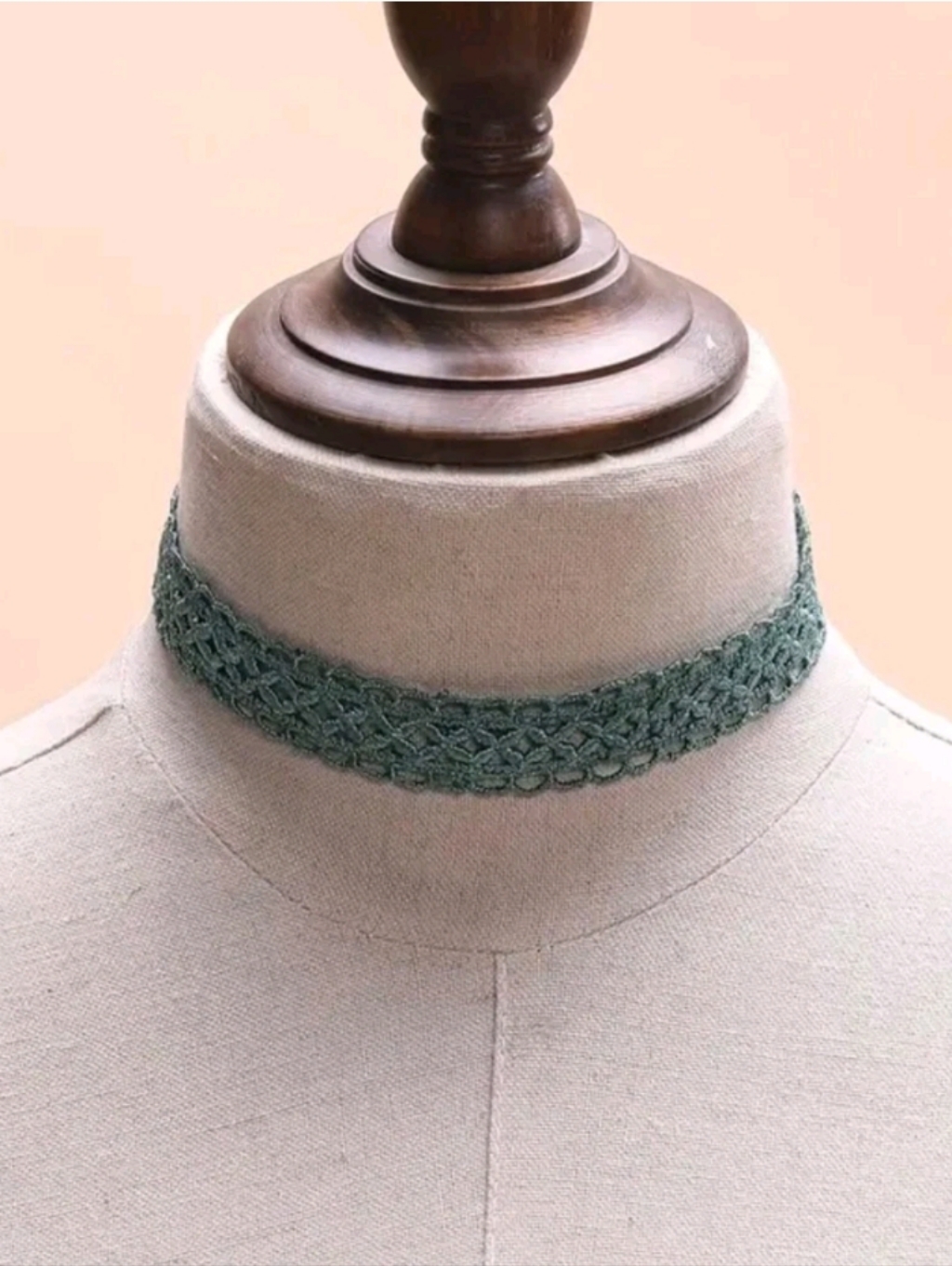 Crochet Choker Necklace